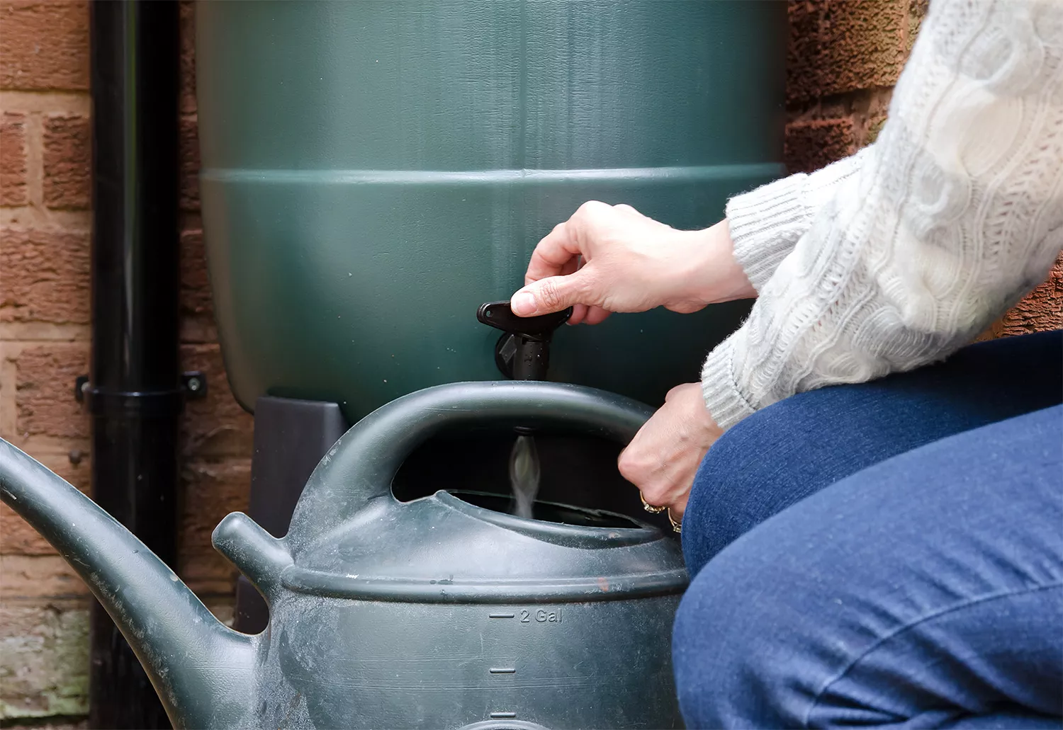 Re-use rainwater in your garden